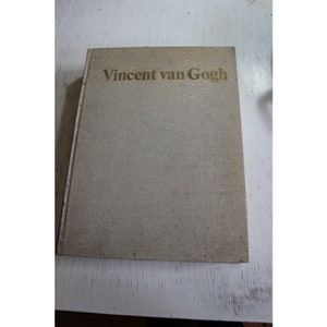 Vincent Van Gogh Buchkunst Nachschlagebuch, 1970 Veröffentlichung, Vintage Autobiographie, Künstlerbiographie, Kunstgeschichtsbuch
