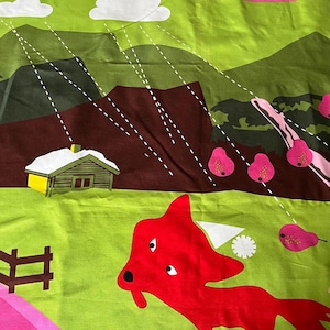 Ikea Fabric ”Annemoa”Designed by Lotta Kuhlhorn 2008 for Ikea of Sweden AB Scandinavian Modern Design Sturdy Cotton