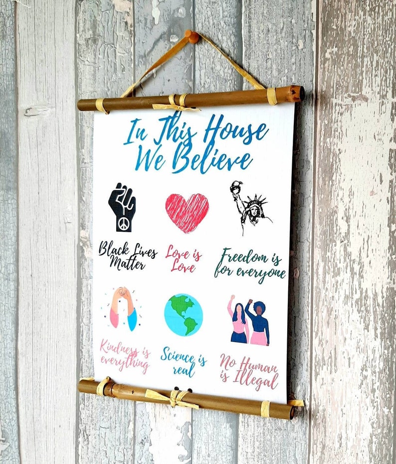 in this house we believe