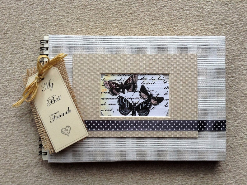 Tivoli Plaza Wedding Recycled Leather Photo Album, Made In Italy