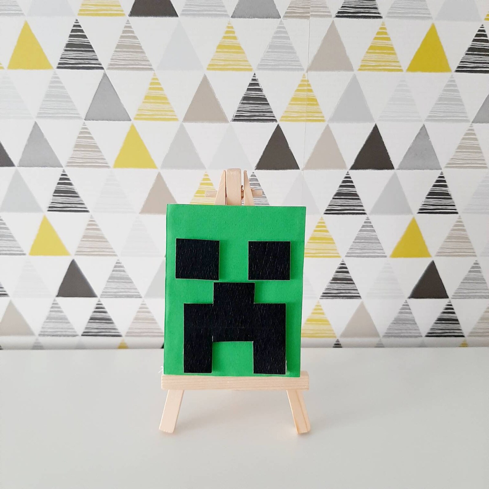 Minecraft Canvas Art and easel Accessoires de bureau de salle Etsy