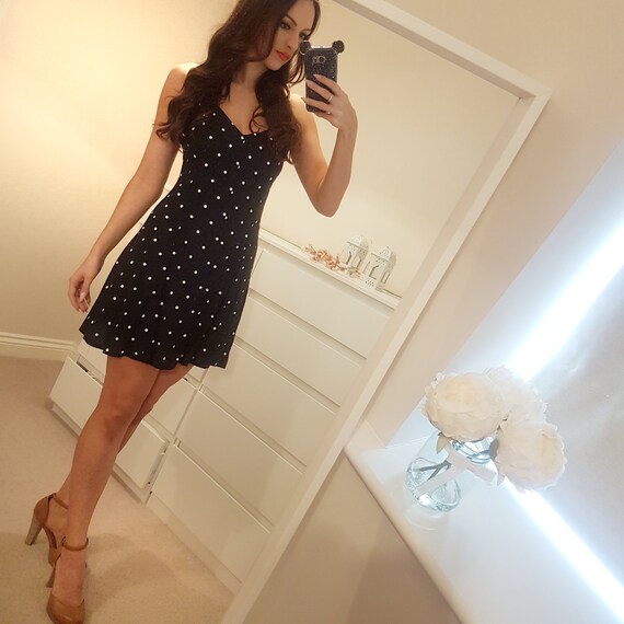 polka dot summer dress uk