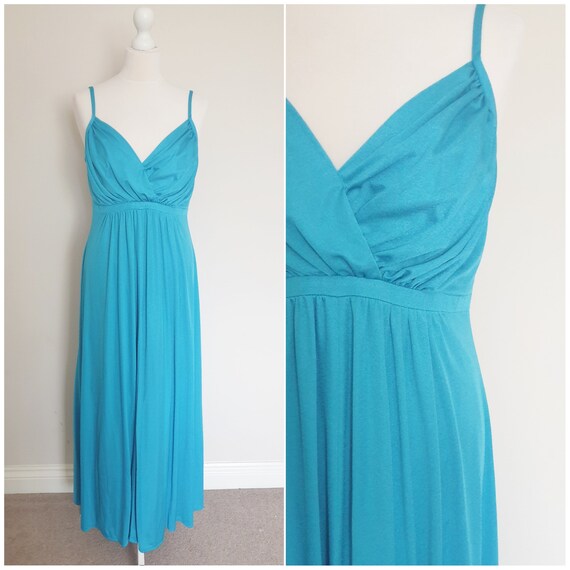 turquoise maxi dress uk