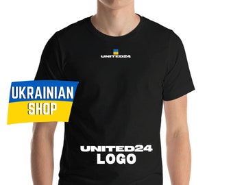 United24 Zelensky Shirt Unisex Mens Womens Ukraine Flag