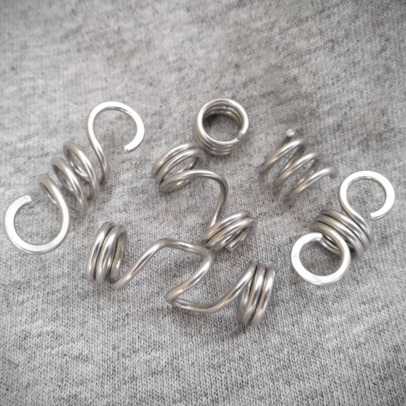 Dread beads set 3 pcs viking celtic bead big hole dreadlock beads loc jewelry