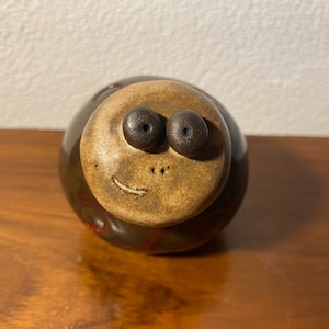 Beetle handmade ceramic pottery decoration / Pottery handmade ceramic ladybird home decor plant pot