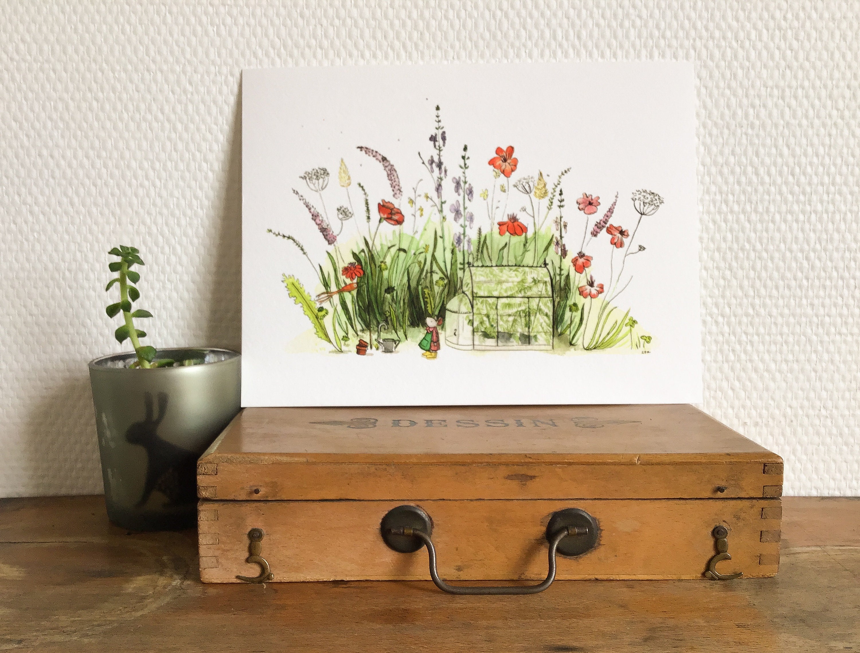 Illustration - Mini Serre Tirage d'art