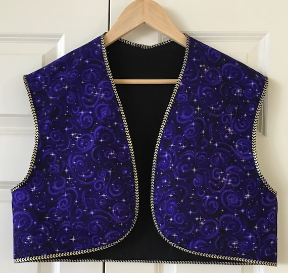 Aladdin/ Genie vest reversible Etsy