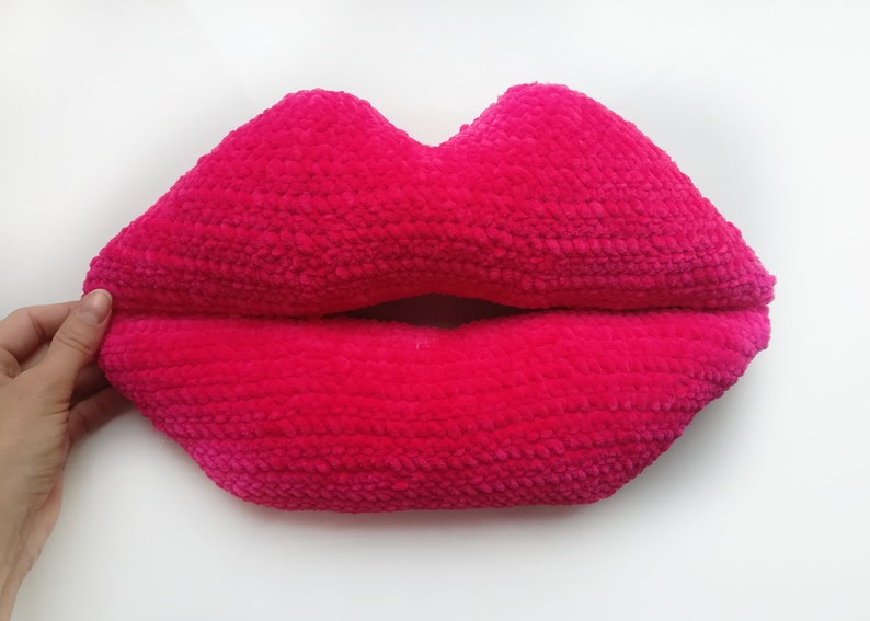 Crochet lips pattern/ Crochet tutorial lips/ Crochet pattern Etsy