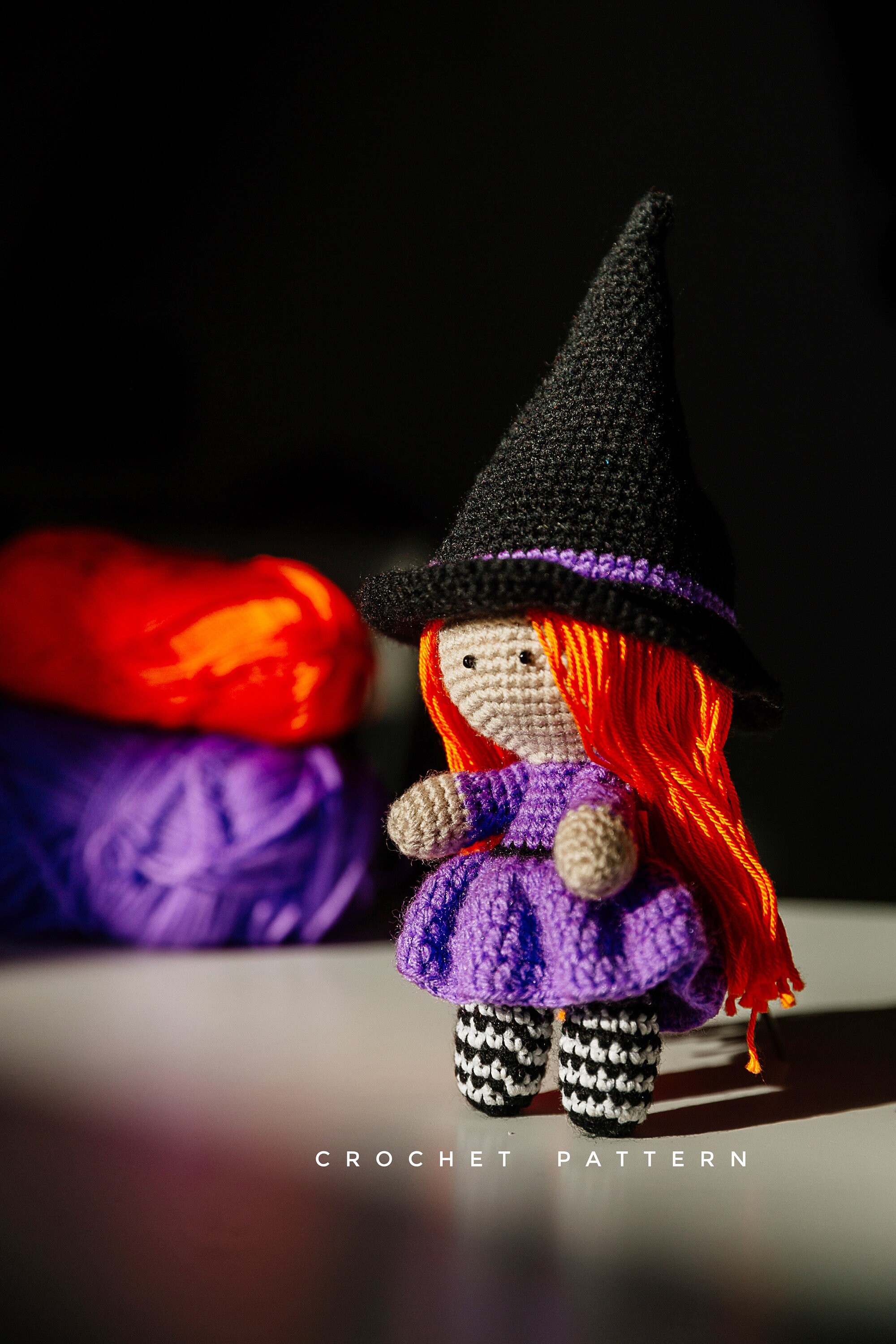 Crochet Pattern / Crochet Doll Pattern / Crochet Witch / Etsy