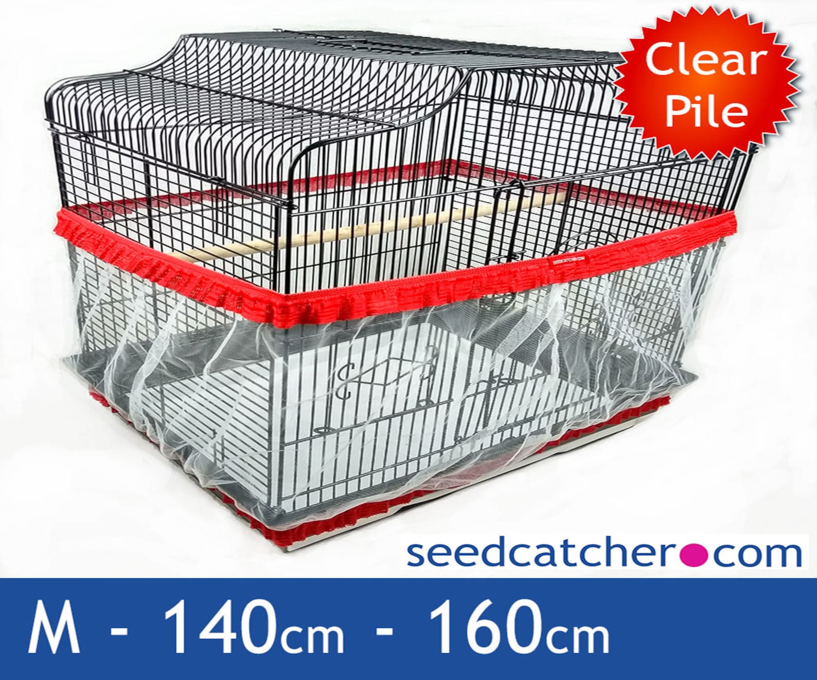 Bird Cage Seed Catcher Guard Tidy Pile Fabric SKIRT STYLE Etsy