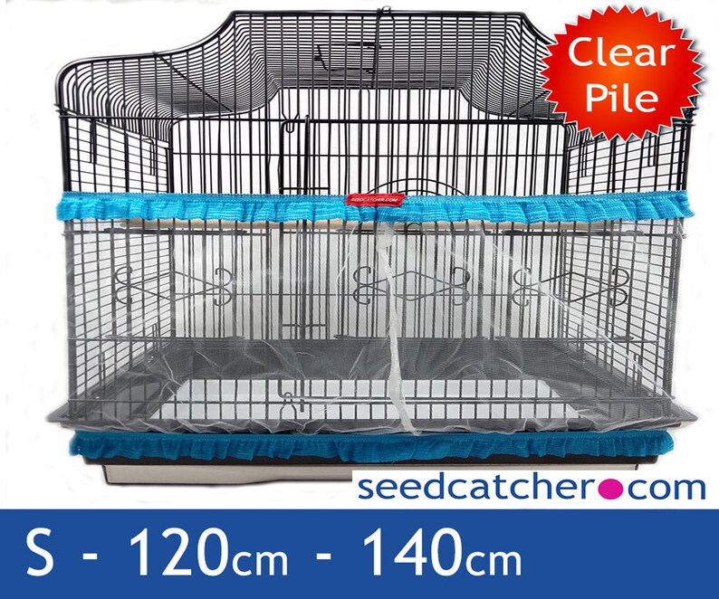 Bird Cage Seed Catcher Guard Tidy Pile Fabric SKIRT STYLE Etsy