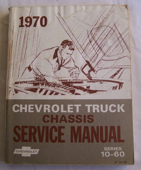 OEM Maintenance Owner/'s Manual Bound for Chevy Truck 10-30 Series 1970