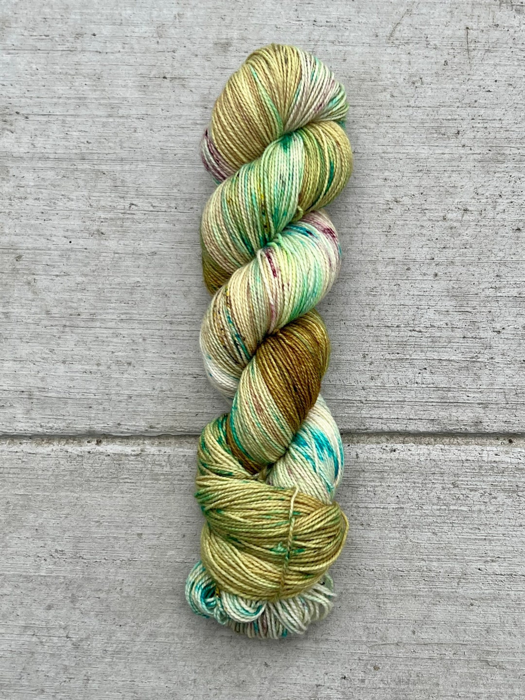 Swimming Lessons high Twist BFL Yarn / High Twist Yarn / BFL Sock Yarn