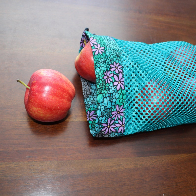 12 Sacs Réutilisables Légumes Filet - Rangement Suspendu Oignons, Pommes De Terre