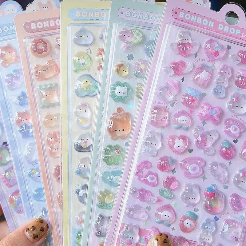Bonbon Drop Sticker - Etsy