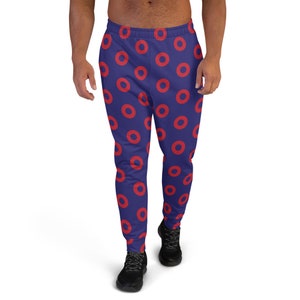 Red Circle Donut Herren Joggerhose - Phish Inspiriert-Phish FIshman Henrietta Donut - Phish Hose - Phish Leggings - Phan Hose