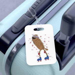 Wolfmans Brother Skating Bag Tag-Red Circle Donut Luggage Tag-Phish-Phish Sticker-Phish Shirt,-Red Circle Donut-Phish Dress-Mexico