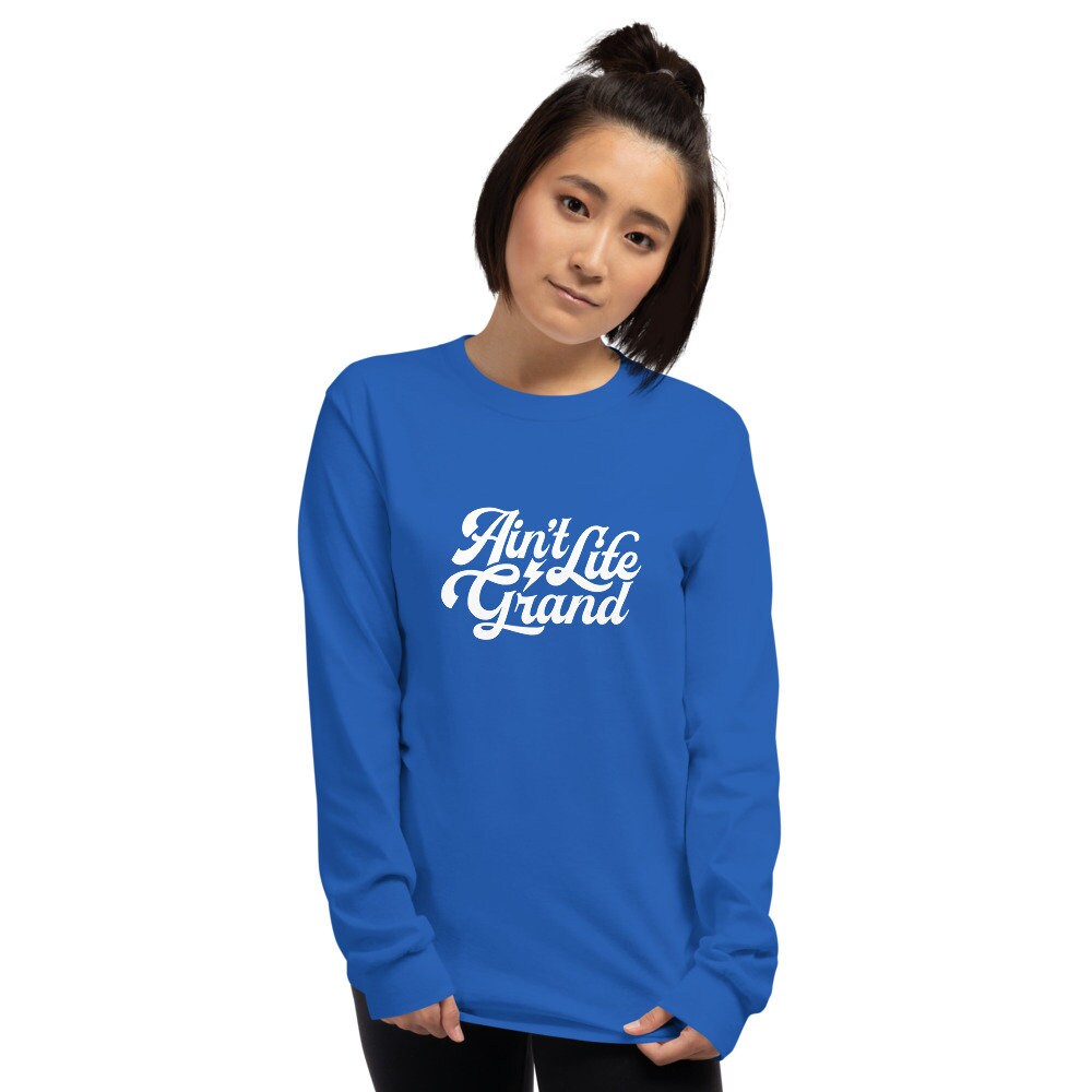 Ain't Life Grand Long Sleeve Shirt-music Lover Gift - Etsy