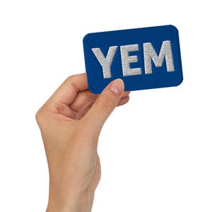 YEM Embroidered Patch | Lot YEM Embroidered Patch | Iron On Jam Band Patch | Grilled Cheese Festival Patch | Tour Fan Gift Patch | YEM