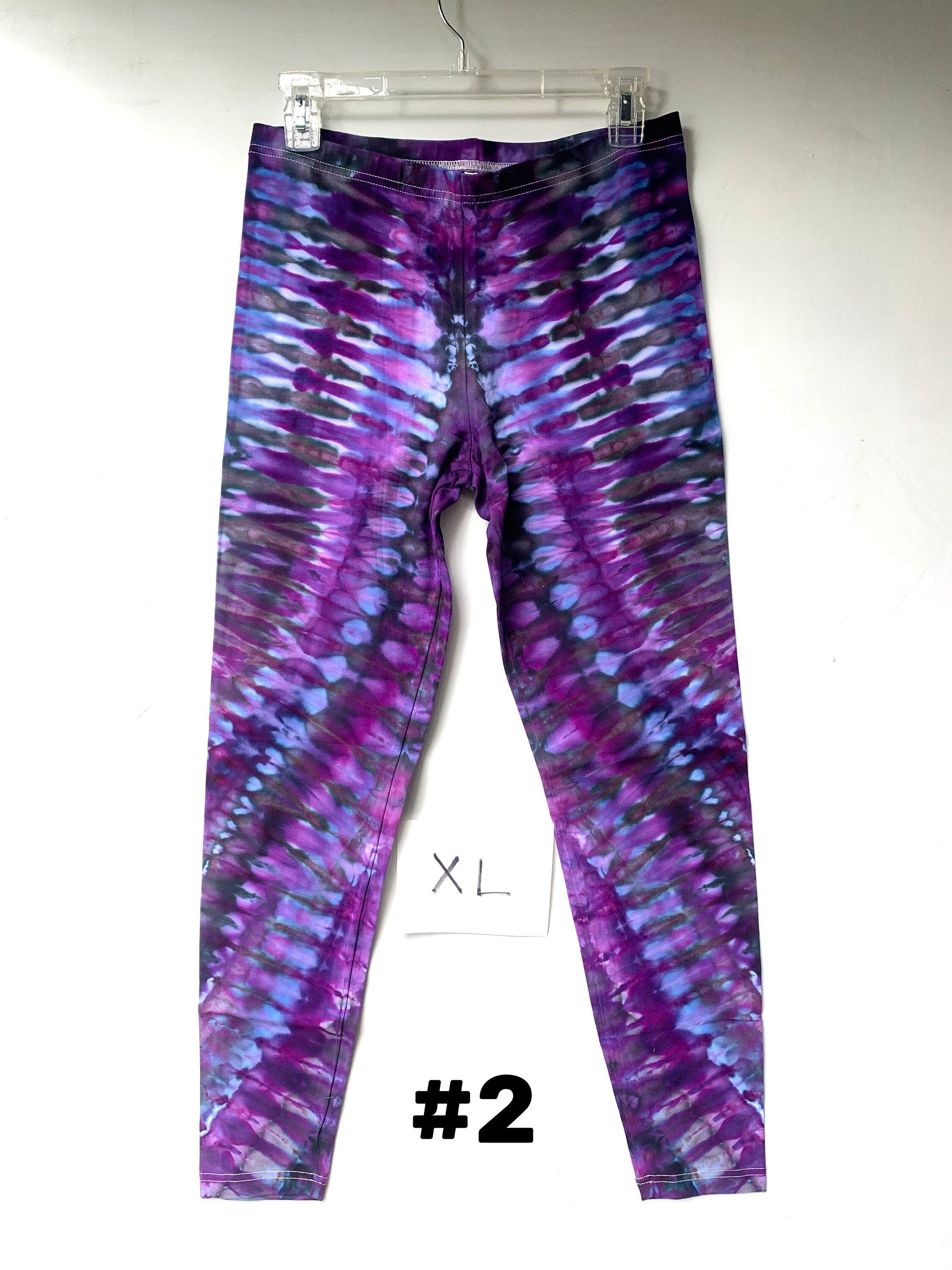 Tie Dye Leggings, Tie Dye American Apparel Womens Leggins, Lot Tye