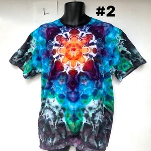 Tie Dye T-Shirt LARGE, Tie Dye T Shirt, Lot Tye Dye, Lot Tie Dye -LARGE