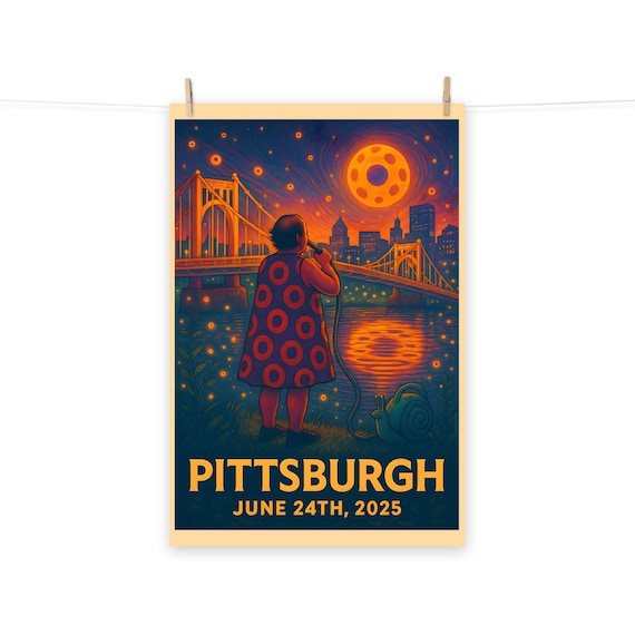 phish ポスター AUCTION - Phish - Cleveland '95 - Emek - Near Mint Minus