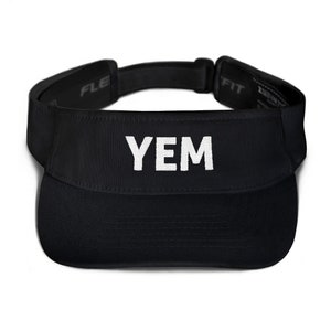 Phish YEM Embroidered Visor - You ENJOY Myself - Red Circle Donut - Phan -HLDY