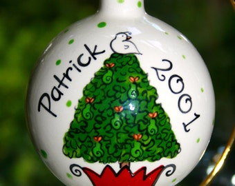 Partridge in a Pear Tree Ornament
