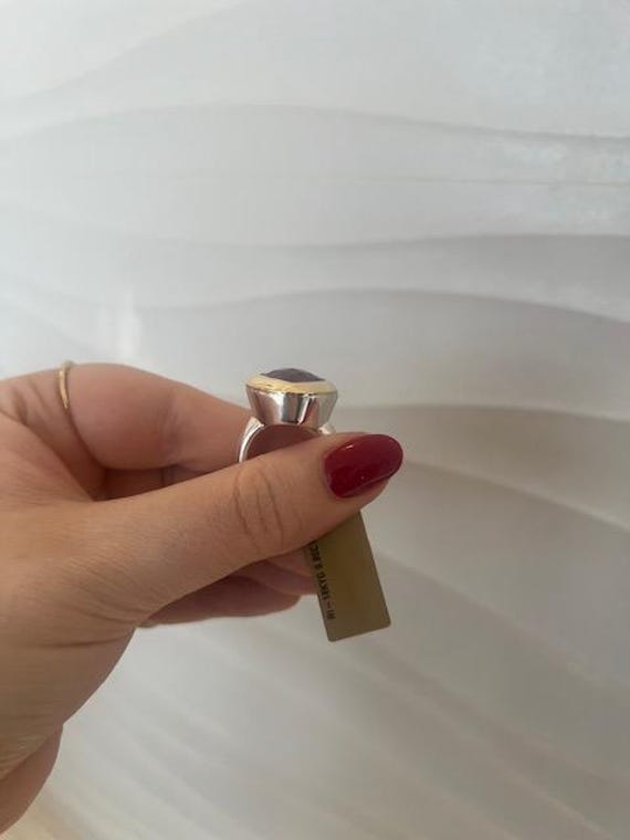 Amethyst Vintage Statement Ring - image 4