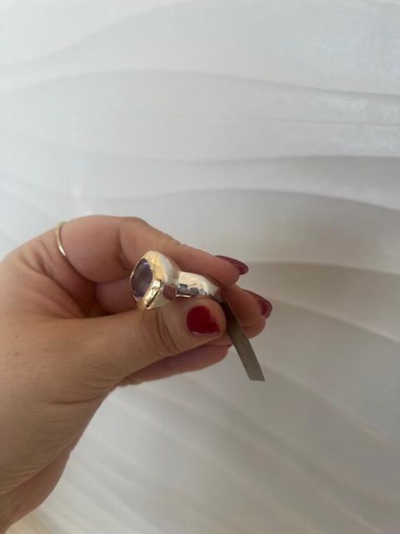 Amethyst Vintage Statement Ring - image 3