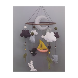 Inspired by the Wild Things Baby Mobile Nursery Decor