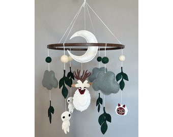 Anime Inspired Baby Mobile Nursery Decor