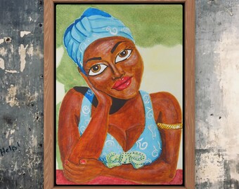 NAMORADEIRA Custom Watercolour Portrait