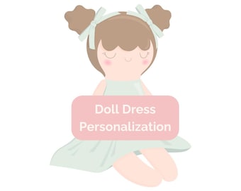Personalized Name Addition for Baby Girl Doll