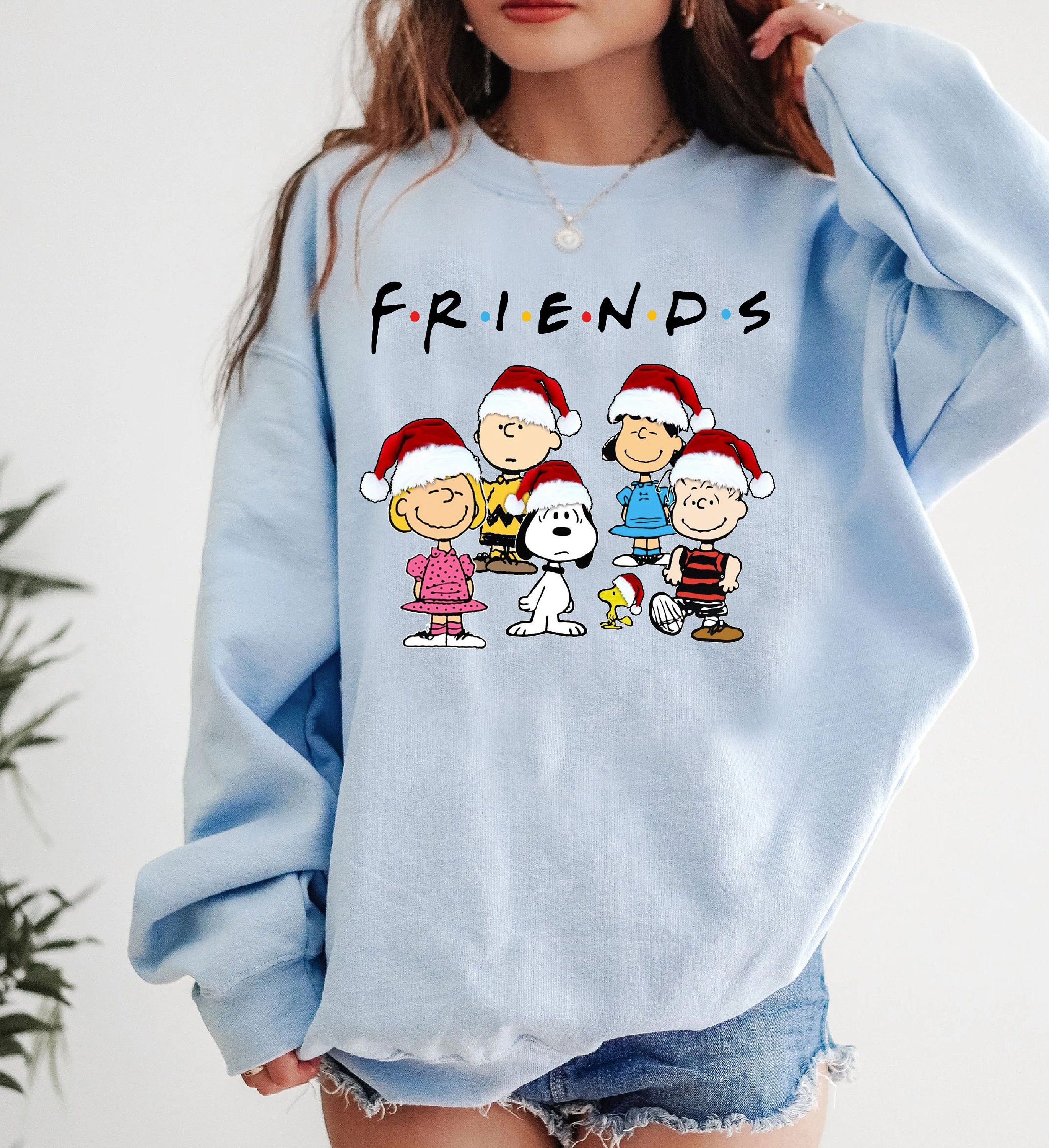 Discover Peanut Snoopy And Friends Merry Christmas Sweatshirt, Snoopy Christmas Sweatshirt