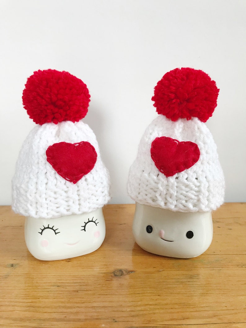 Marshmallow Mug Valentine Hats Valentine's Day Etsy