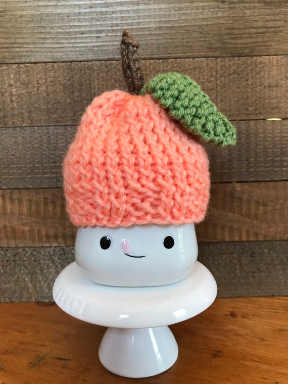 Marshmallow Mug Peach Hats, Home Decor, Summer Decorations 