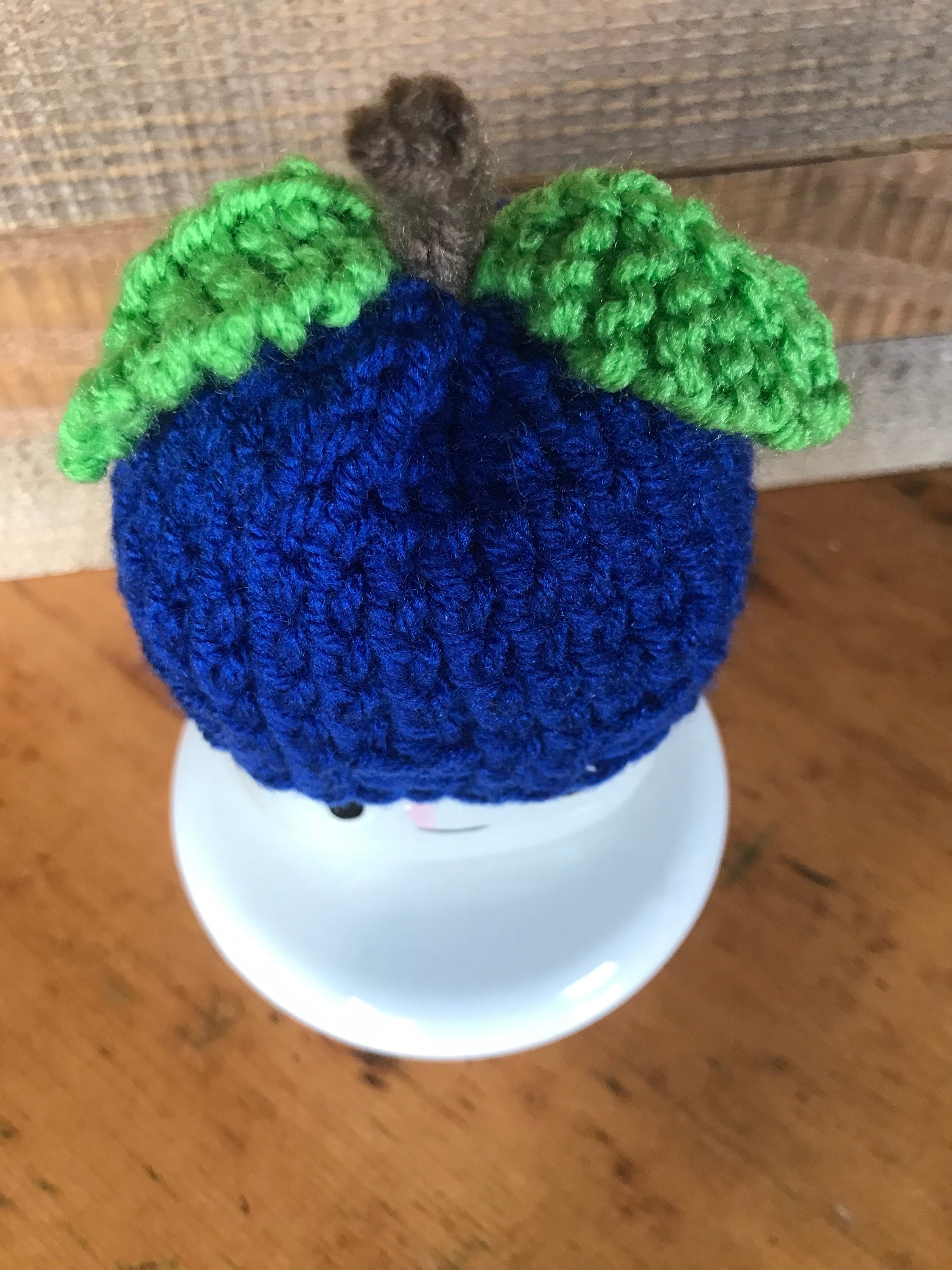 Marshmallow Mug Knit Blueberry Hat Summer Decorations Etsy
