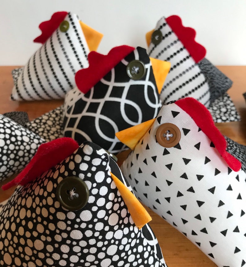 Chicken Pin Cushions Novelty Pincushion Fabric Pin Cushions Etsy