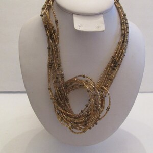 Brand New Vintage M. Haskell Multi Strand Necklace image 1