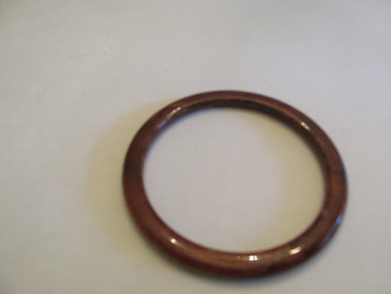 Beautiful Vintage Chocolate Brown Genuine Bakelit… - image 1