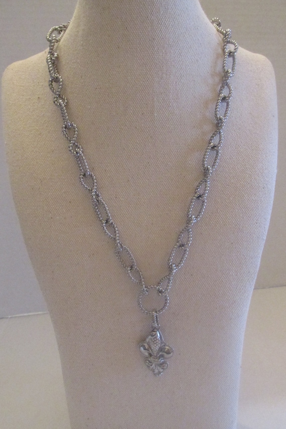 Gorgeous Vintage Just Cavalli Big Chunky Silver To