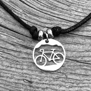 Bike Choker/Collar Pendant