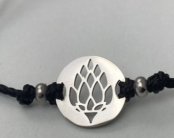 Hops Craft Beer Pull Cord Bracelet