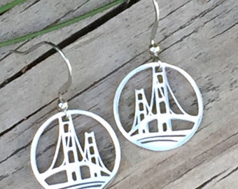 Mackinac Bridge Earrings