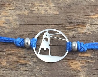 Lighthouse Pull Cord Bracelet