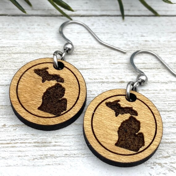 Buy Men Wood Earrings Online In India - Etsy India