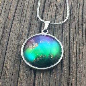 Northern Lights &quot;Aurora&quot; Pendant, large