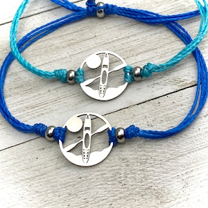 Kajak Sonne ziehen Schnur Armband